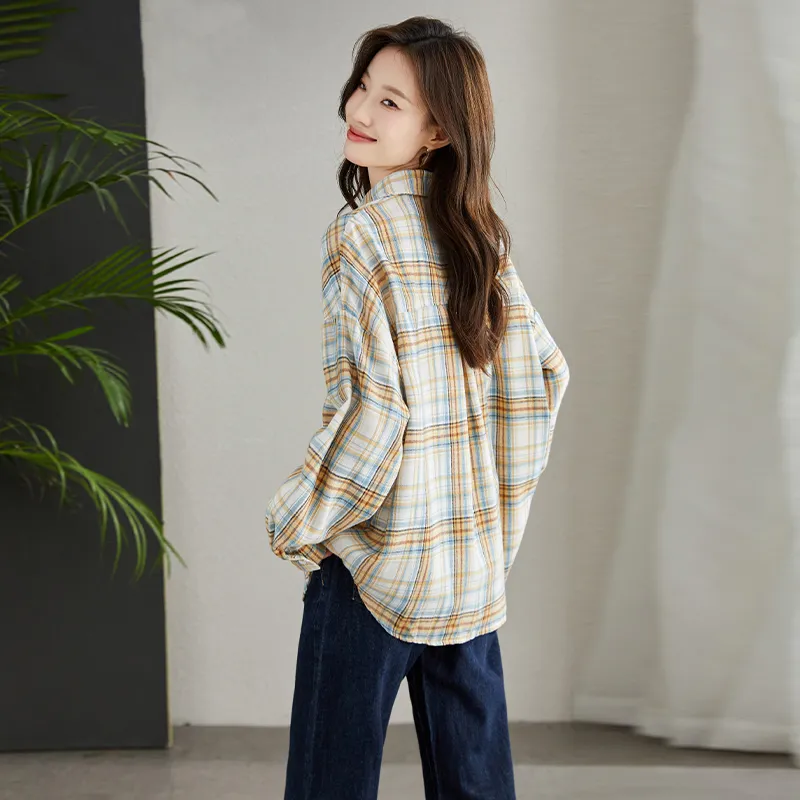 La Chapelle Shirts Women's Plaid-5
