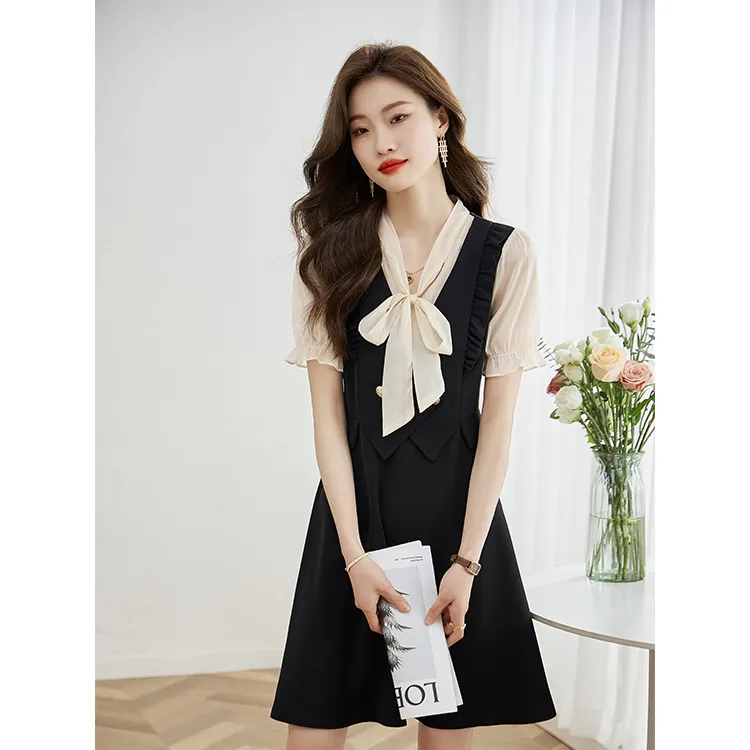 La Chapelle Short Sleeved Dress Women's-12