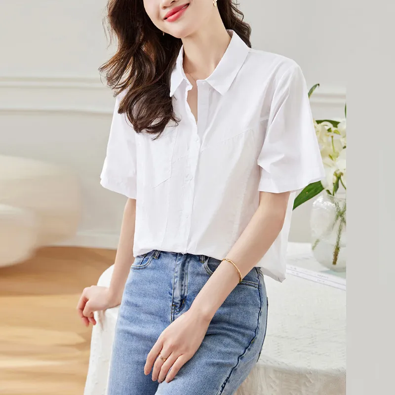 La Chapelle Shirt Women's White-3