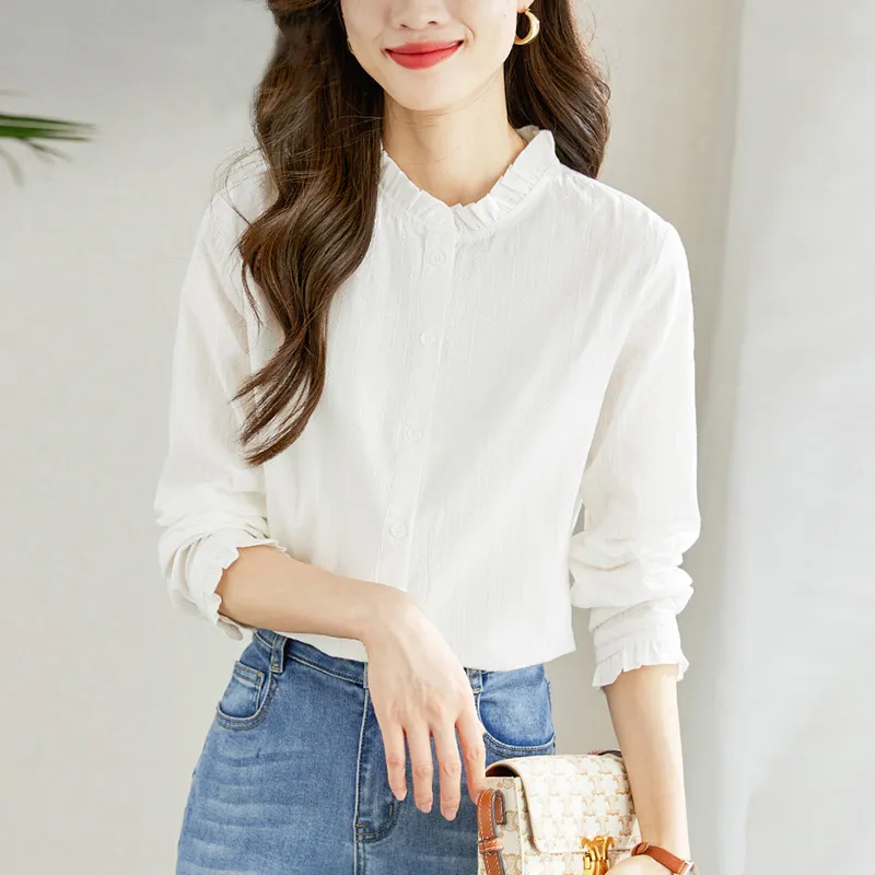 La Chapelle Shirt Women's White-4