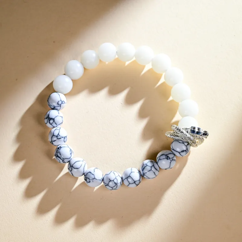 XUWU White Jade Bodhi Bracelets Unisex-2