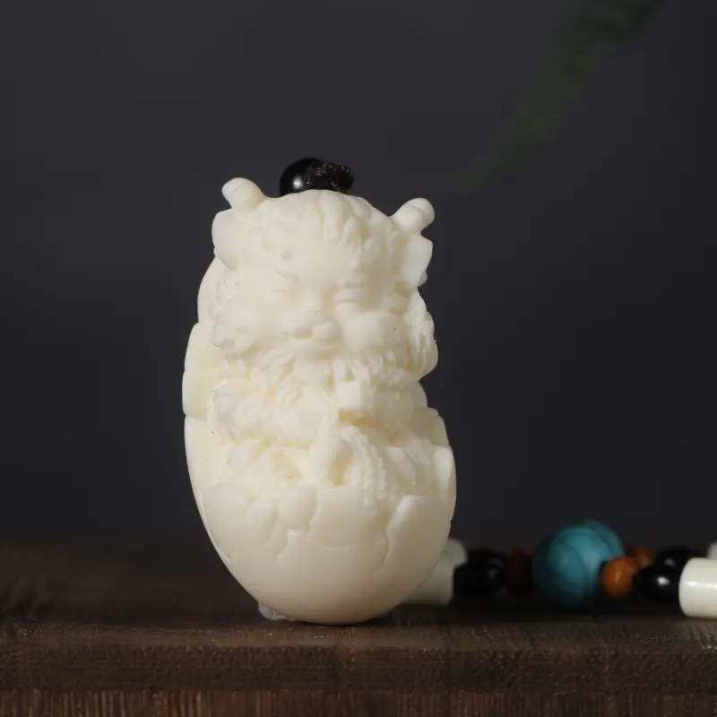 XUWU Ivory Nut Handlebar Piece Unisex-4