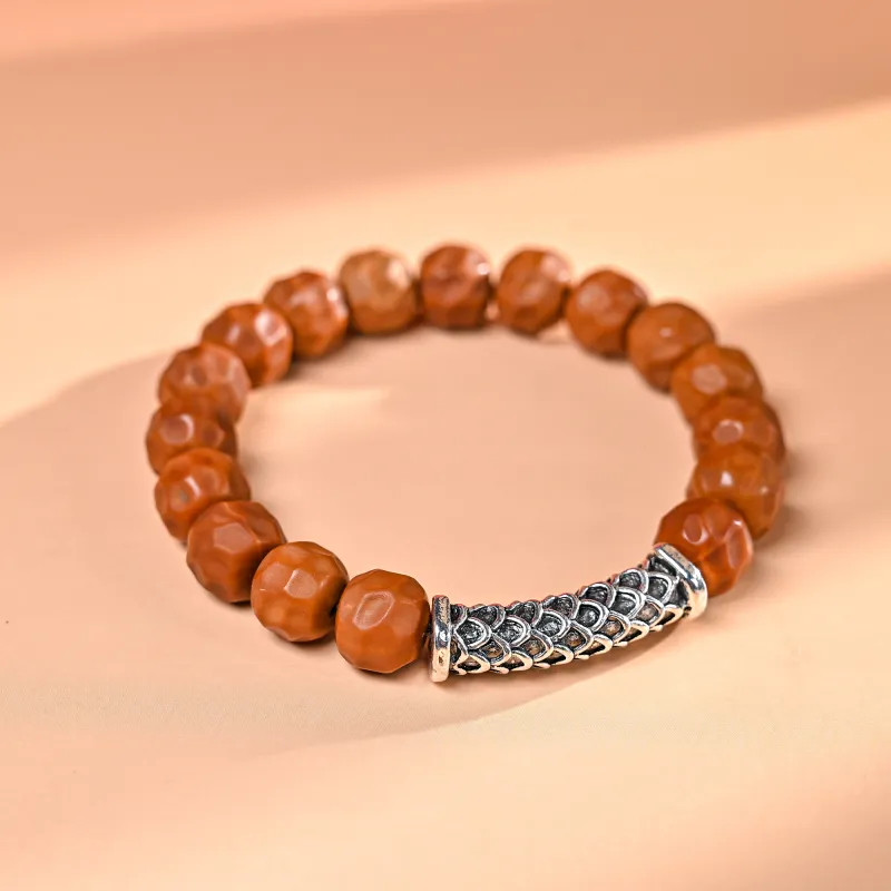 XUWU Monkey Head Walnut Bracelets Unisex-11