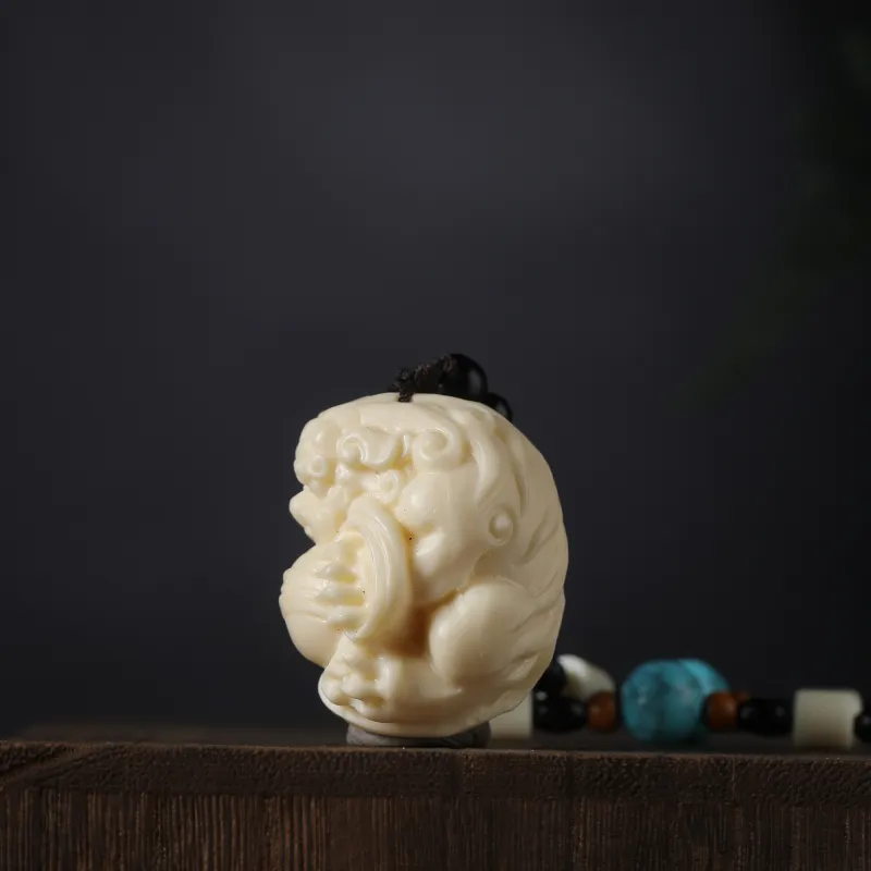 XUWU Ivory Nut Handlebar Piece Unisex-5