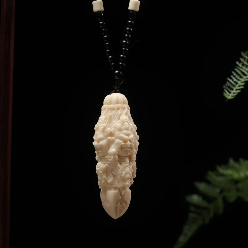 XUWU Ivory Nut Handlebar Piece Unisex-3