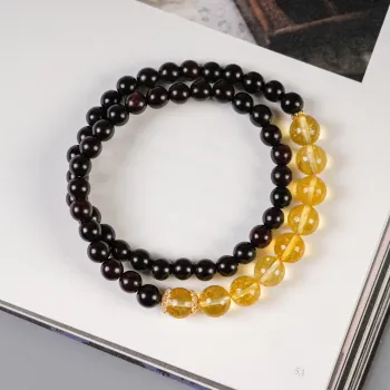 XUWU Red Sandalwood Bracelets Unisex