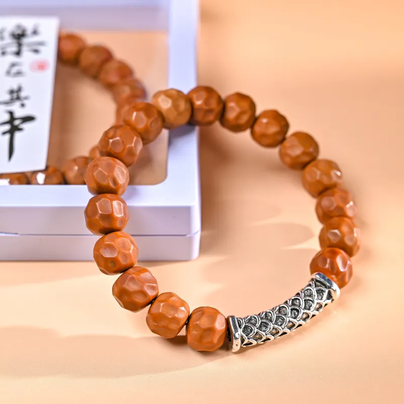 XUWU Monkey Head Walnut Bracelets Unisex-12