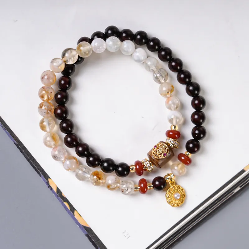 XUWU Red Sandalwood Bracelets Unisex-3