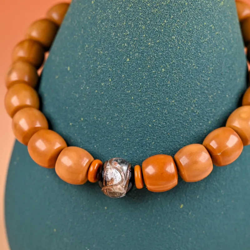 XUWU Monkey Head Walnut Bracelets Unisex-3