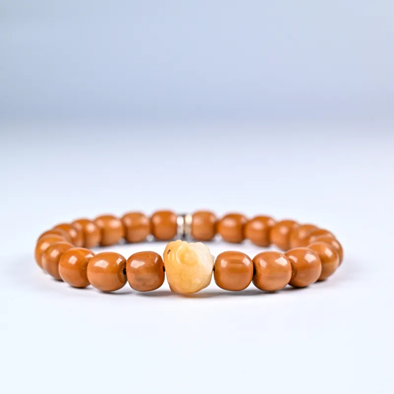 XUWU Monkey Head Walnut Bracelets Unisex-4