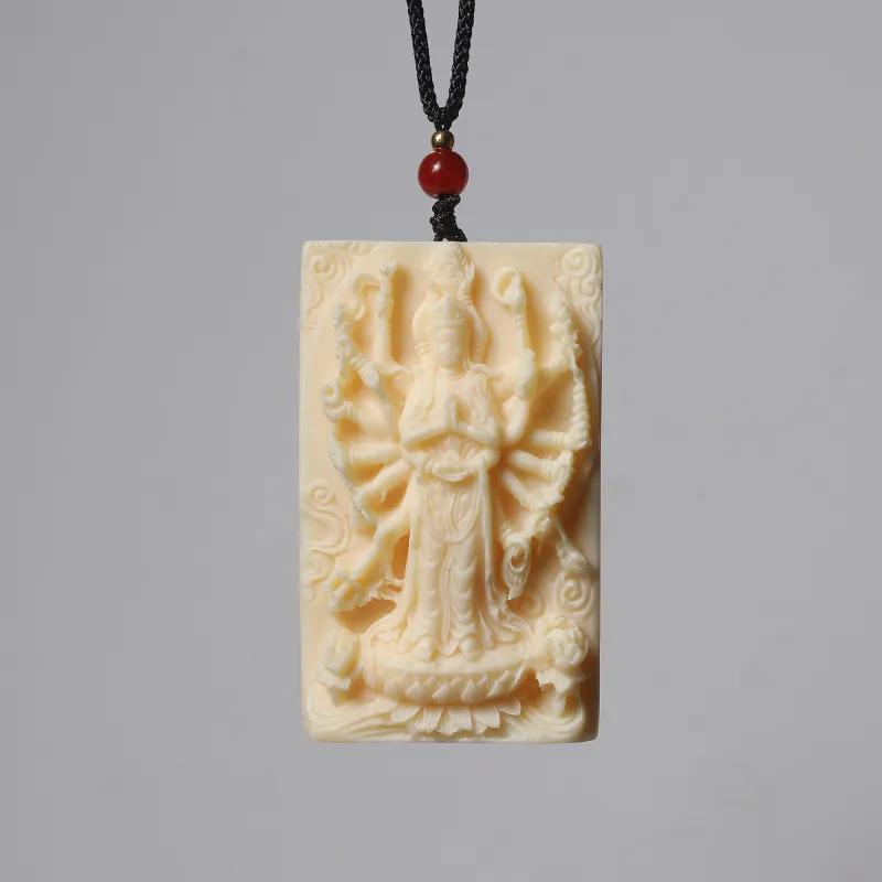 XUWU Ivory Nut Necklaces Unisex-6