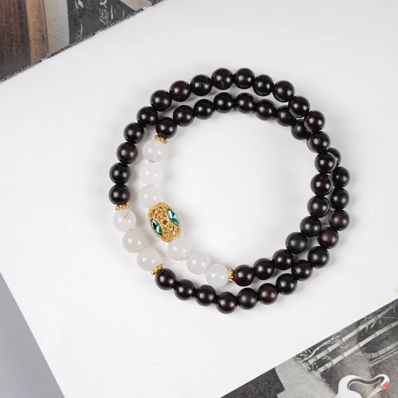 XUWU Red Sandalwood Bracelets Unisex-2