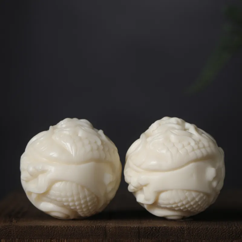 XUWU Ivory Nut Handlebar Piece Unisex-4