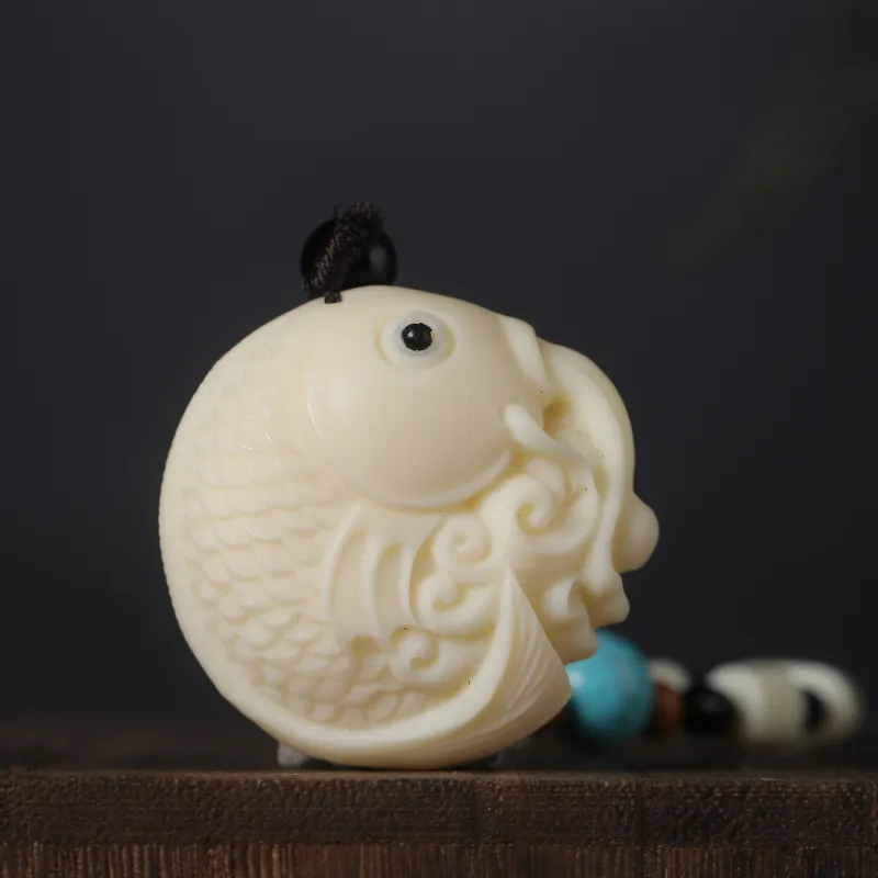 XUWU Ivory Nut Handlebar Piece Unisex-6