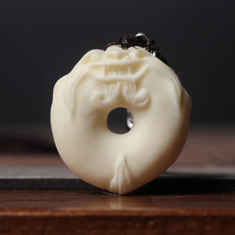 XUWU Ivory Nut Pendant Necklaces Unisex-6