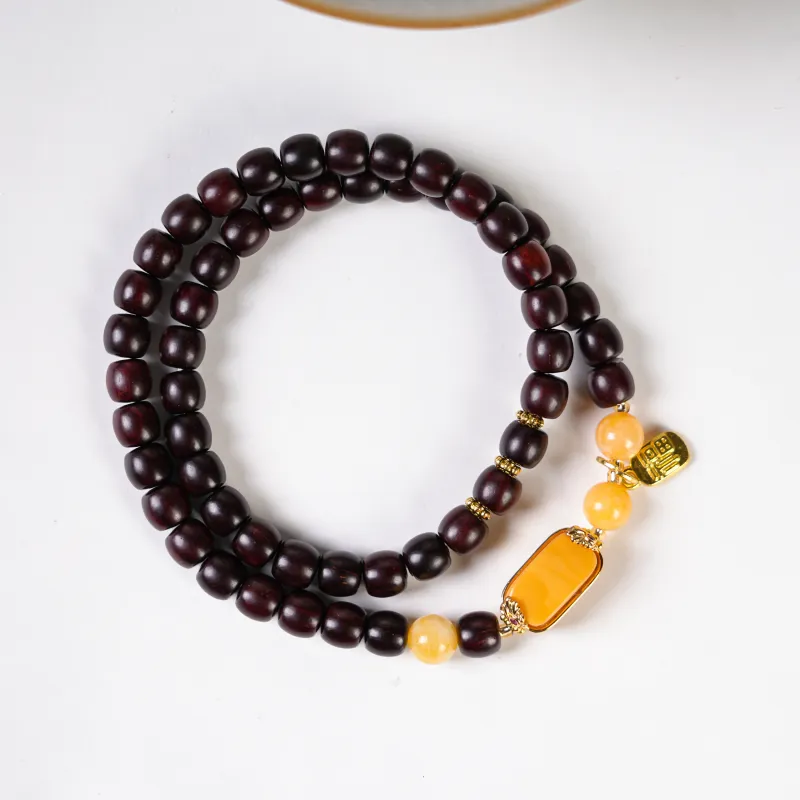 XUWU Red Sandalwood Bracelets Unisex-2