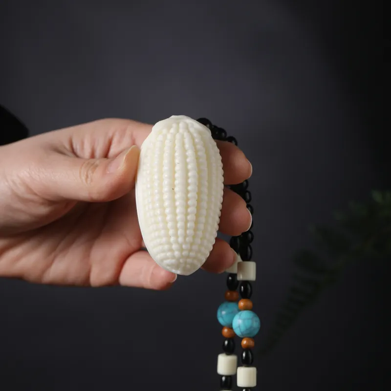 XUWU Ivory Nut Handlebar Piece Unisex-3