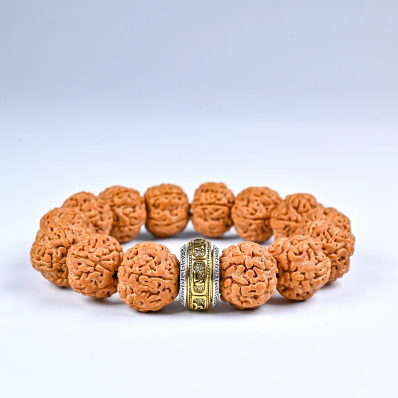 XUWU Monkey Head Walnut Bracelets Unisex-4