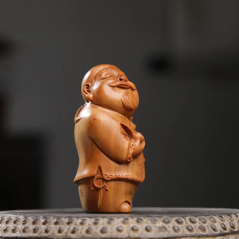 XUWU Laoshan Sandalwood Wooden Collectibles Unisex-2