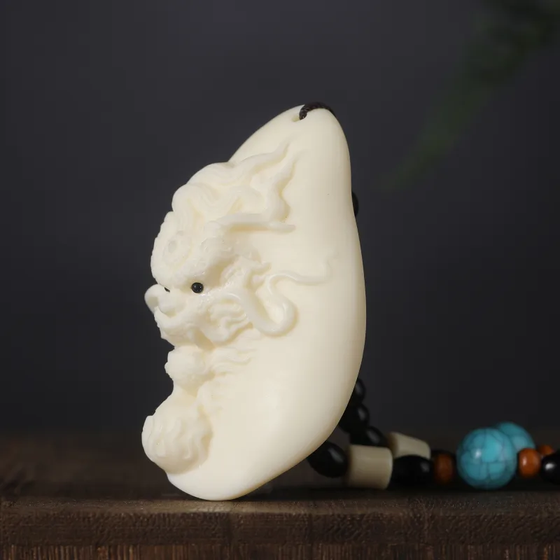 XUWU Ivory Nut Handlebar Piece Unisex-5