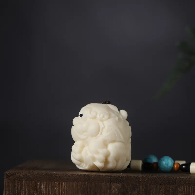 XUWU Ivory Nut Handlebar Piece Unisex-2
