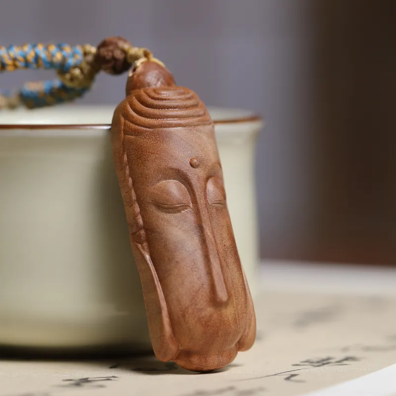 XUWU Old Mountain Sandalwood Pendants Unisex-1