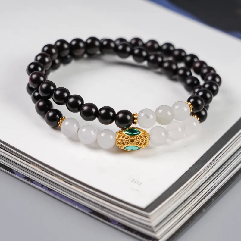 XUWU Red Sandalwood Bracelets Unisex-5