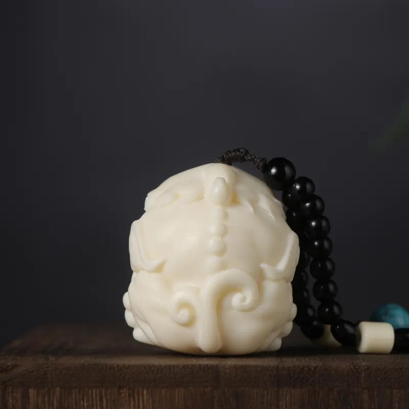 XUWU Ivory Nut Handlebar Piece Unisex-3