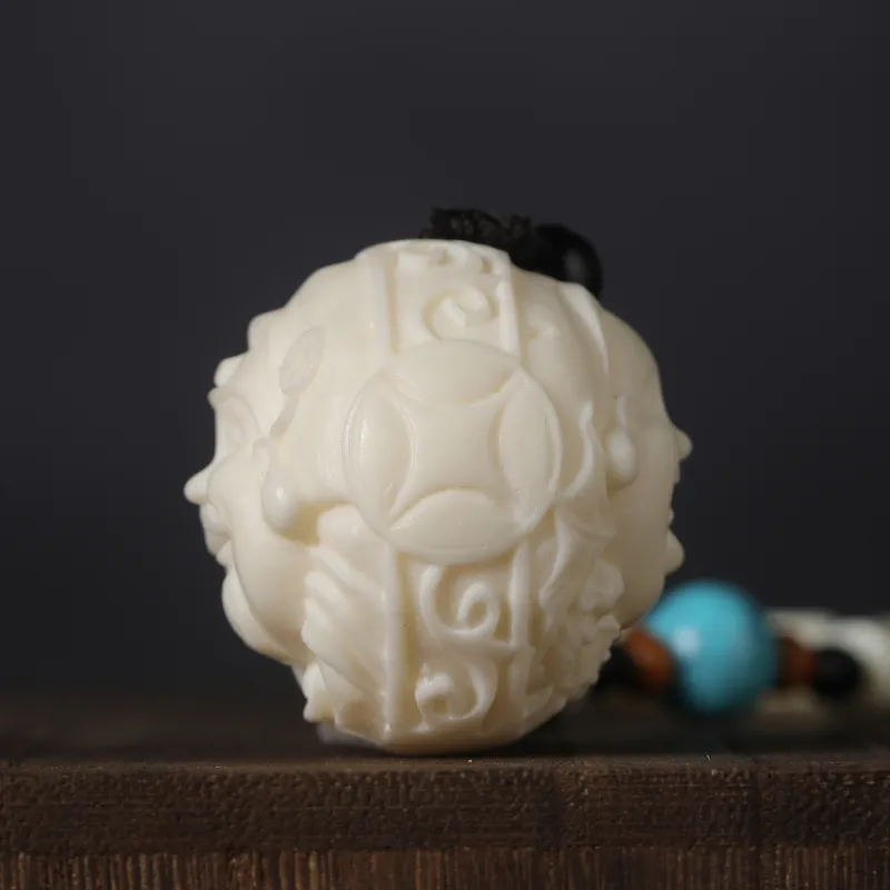 XUWU Ivory Nut Handlebar Piece Unisex-5