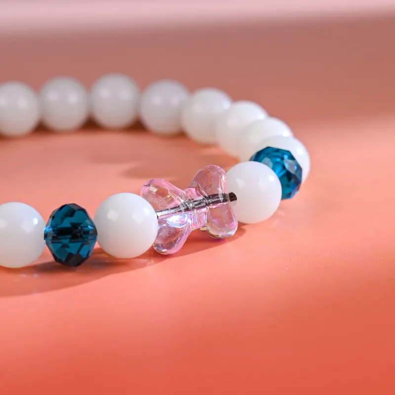XUWU White Jade Bodhi Bracelets Unisex-4