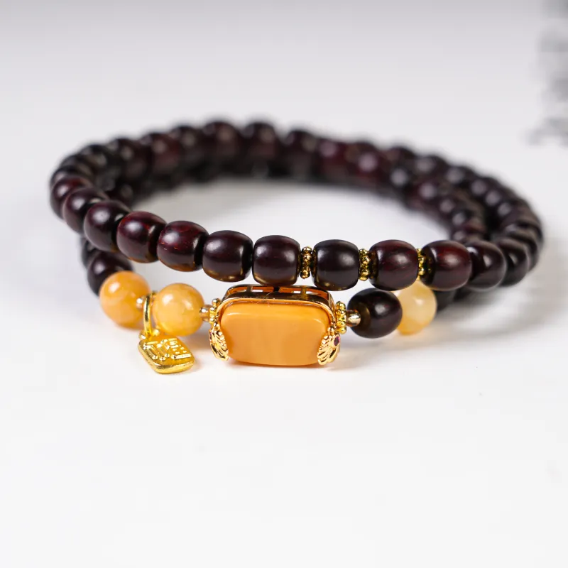 XUWU Red Sandalwood Bracelets Unisex-6