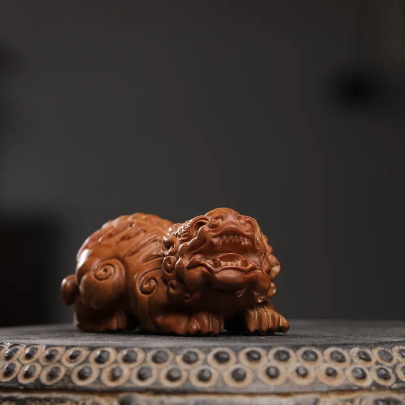 XUWU Laoshan Sandalwood Wooden Collectibles Unisex-2