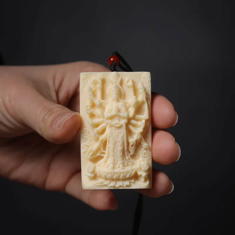 XUWU Ivory Nut Necklaces Unisex-4