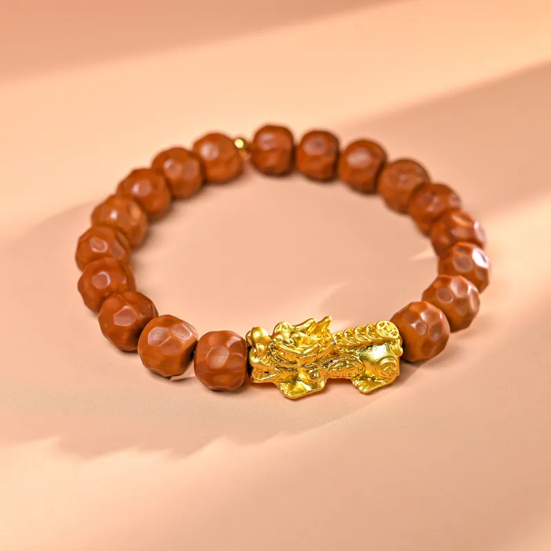 XUWU Monkey Head Walnut Bracelets Unisex-1