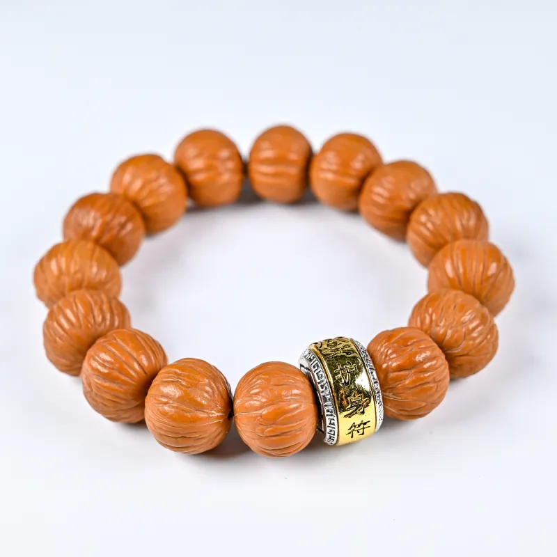 XUWU Monkey Head Walnut Bracelets Unisex-11