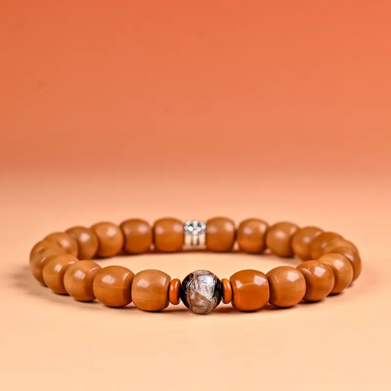 XUWU Monkey Head Walnut Bracelets Unisex-4