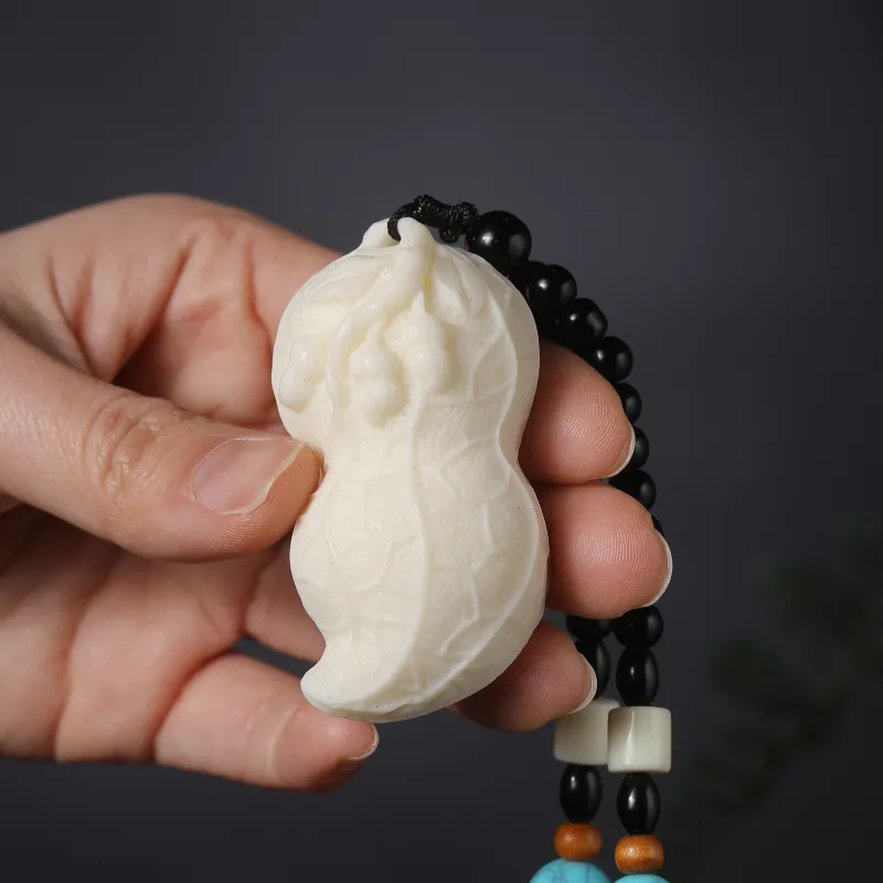 XUWU Ivory Nut Handlebar Piece Unisex-4