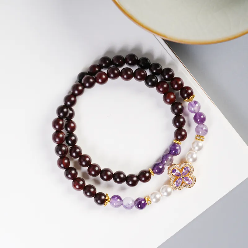XUWU Red Sandalwood Bracelets Unisex-3