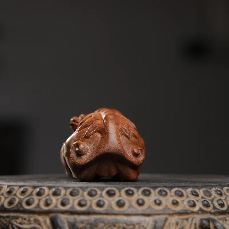 XUWU Laoshan Sandalwood Wooden Collectibles Unisex-5
