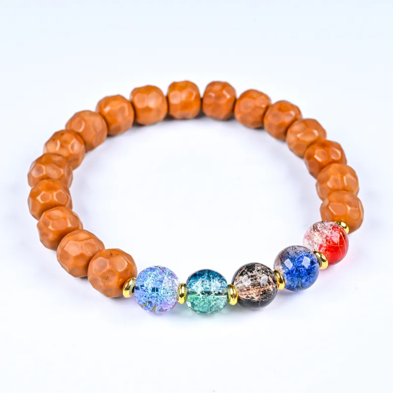 XUWU Monkey Head Walnut Bracelets Unisex-14