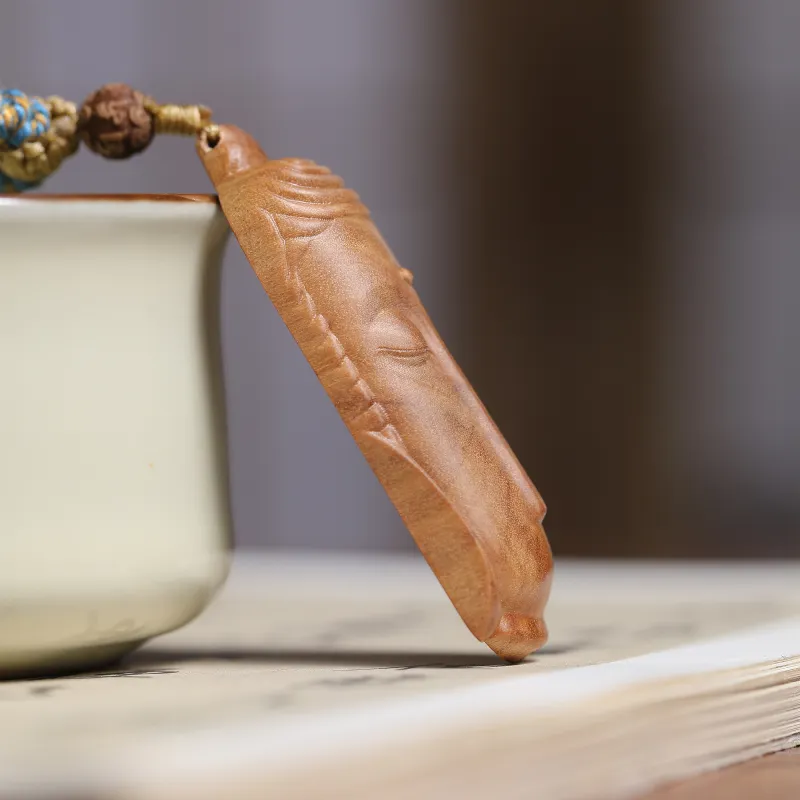 XUWU Old Mountain Sandalwood Pendants Unisex-4