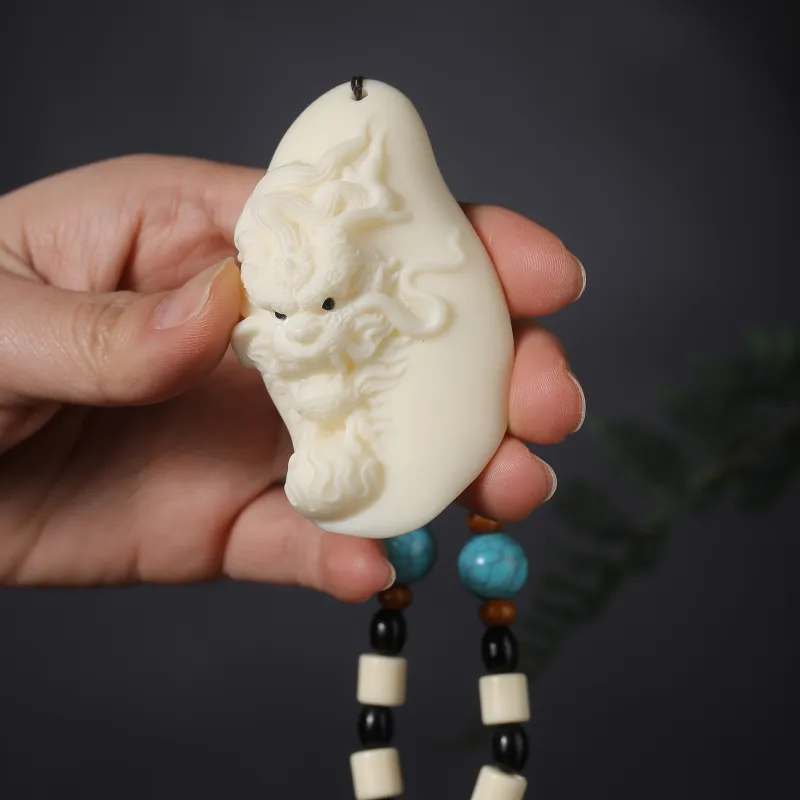 XUWU Ivory Nut Handlebar Piece Unisex-3