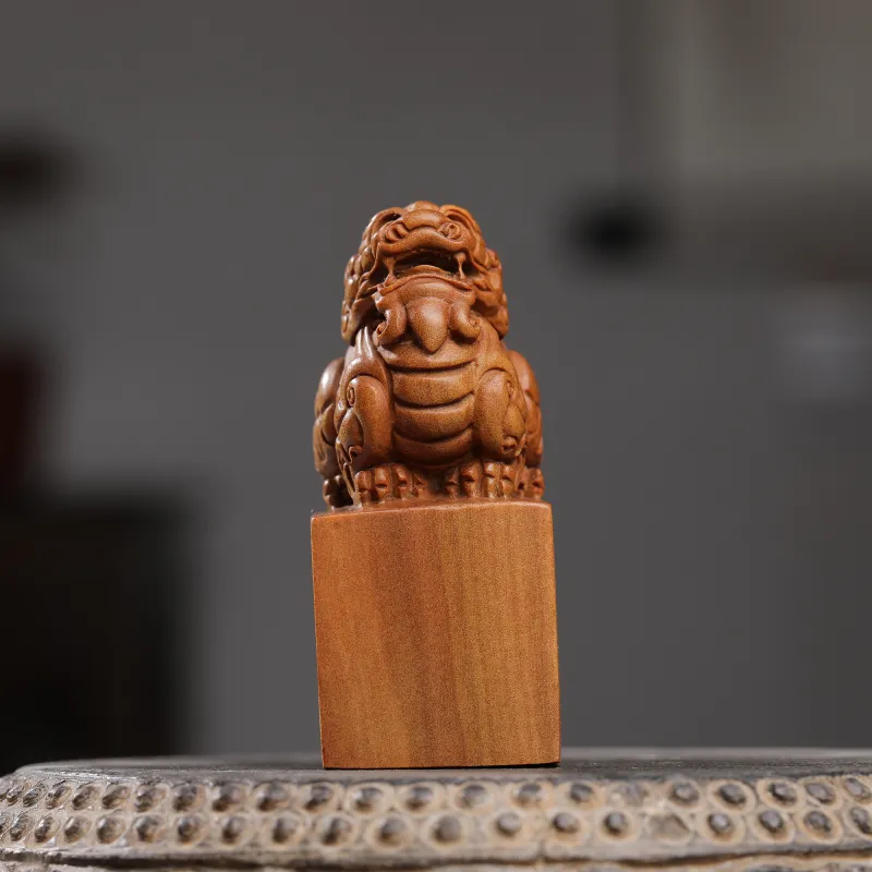 XUWU Laoshan Sandalwood Wooden Collectibles Unisex-1
