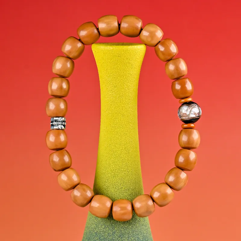 XUWU Monkey Head Walnut Bracelets Unisex-1