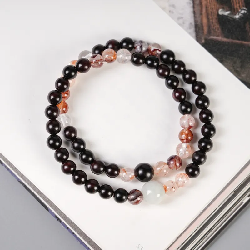 XUWU Red Sandalwood Bracelets Unisex-4