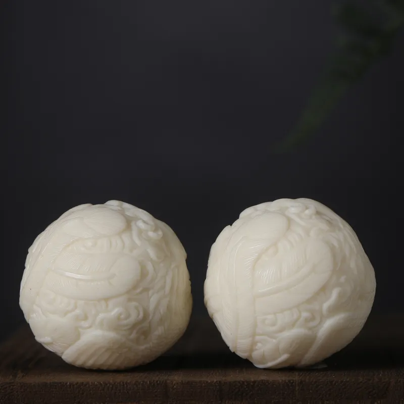 XUWU Ivory Nut Handlebar Piece Unisex-4