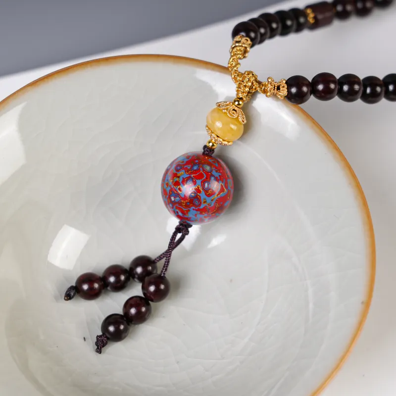 XUWU Red Sandalwood Bracelets Unisex-2