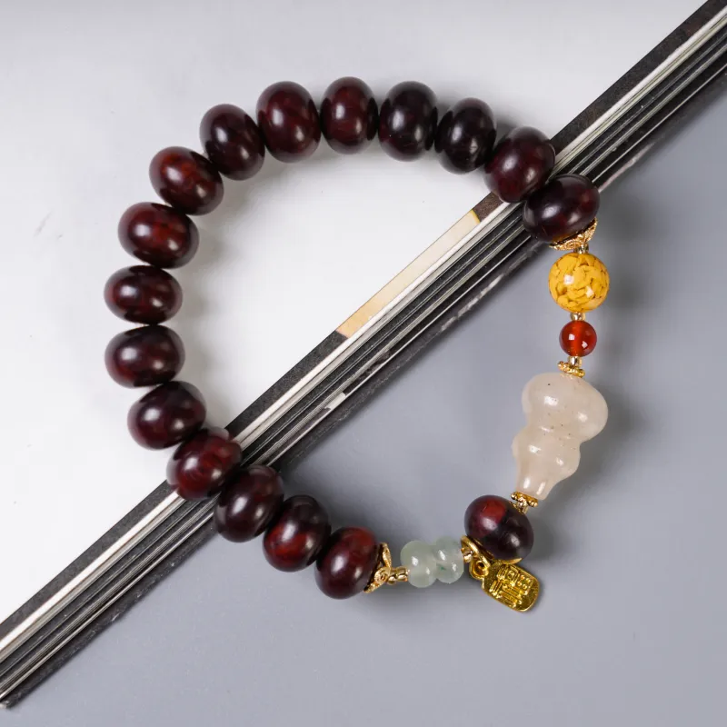XUWU Red Sandalwood Bracelets Unisex-4