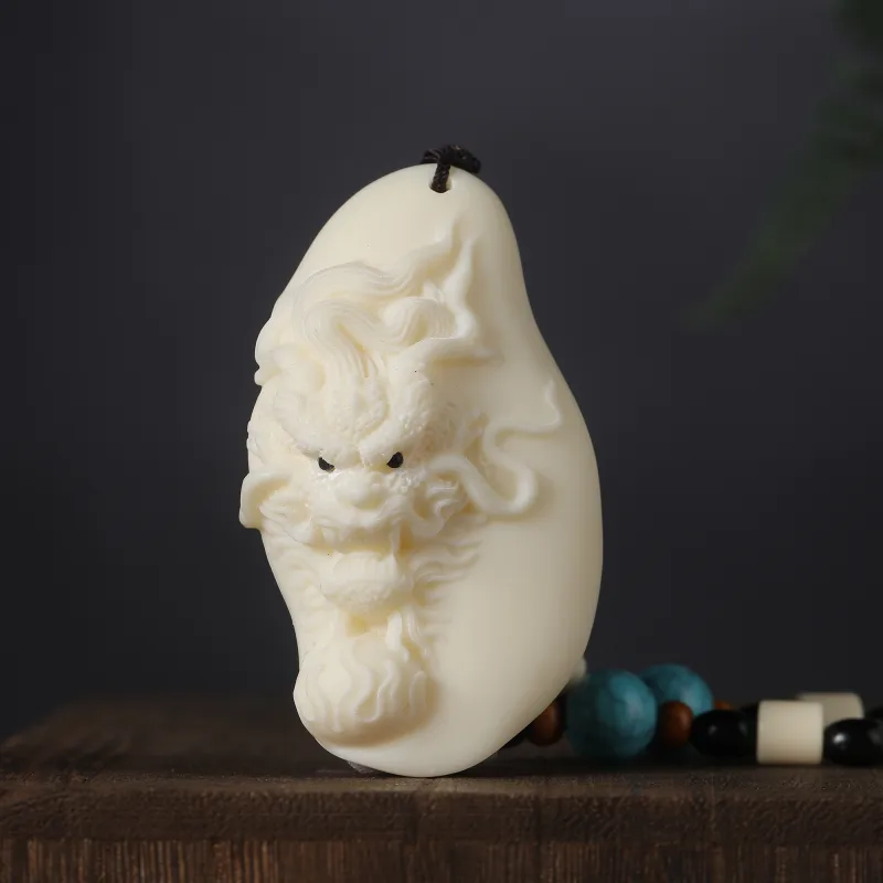 XUWU Ivory Nut Handlebar Piece Unisex-4