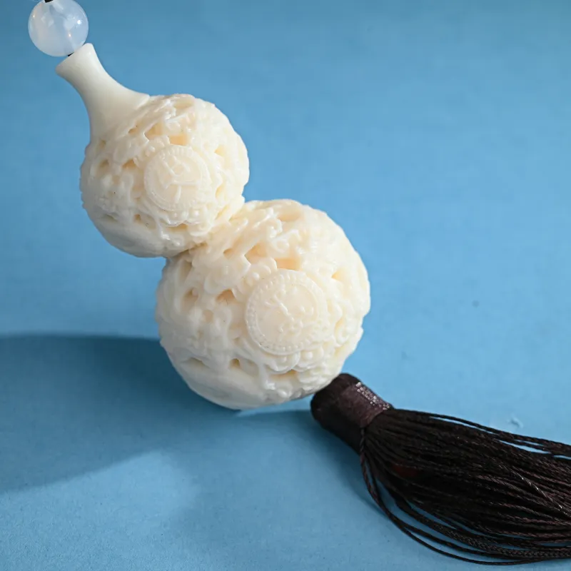 XUWU Ivory Nut Handlebar Piece Unisex-4